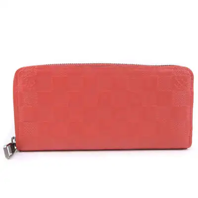 Louis Vuitton Women's Red Leather Zippy Wallet In Red - One Size • £707