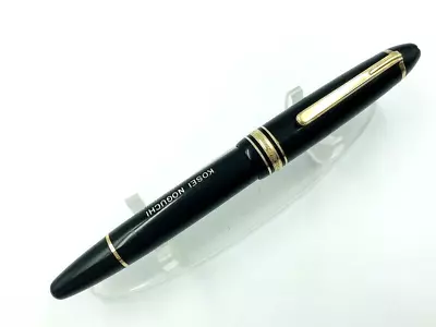 RARE!! MONTBLANC 14C Gold 585 MEISTERSTUCK 146 Piston Fountain Pen Black • $162.50