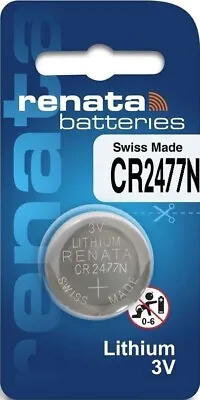 £4.49 • Buy RENATA Watch Battery Swiss Made Silver Oxide 317 364 371 399 CR2032 ALL SIZES!!