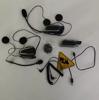 Cardo Scala Rider Q3 G9 Motorcycle Bike Helmet Bluetooth Headset Intercom Lot • $89.99