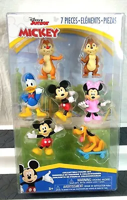 Disney Junior•  Mickey Mouse Funhouse • 7pc.• Collectible Figure Set• New!  • $12