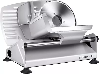 200W Electric Meat Slicer Commercial Blade Jerky Deli Cheese Food Cutter Kitchen • $54.95