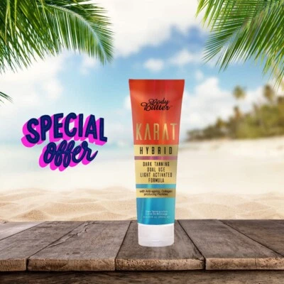 NEW KARAT HYBRID Body Butter - Get A Gorgeous Sun-Kissed Glow Dual Use Formula • £22.99