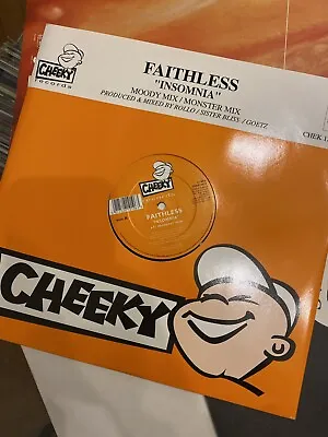 Faithless Insomnia 12” Vinyl. House Classic. Superb Condition • £40