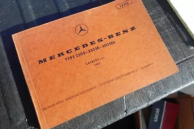 Mercedes 250s 250se 300seb New Factory Original Parts Manual #12110 Catalog 'a' • $45