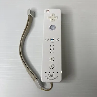 Genuine White Nintendo Wii Motion Plus Controller Wiimote Remote RVL036 *TESTED* • $39.99
