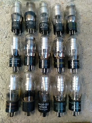 $15.99 • Buy 8947 Lot Of 15 MISC BRANDS 0D3 VACUUM TUBES 