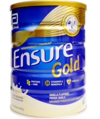 2 Tins Abbott Ensure Gold Complete Nutrition Milk Powder Vanilla Flavor 850g • $149.90