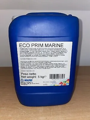 Mapei Eco Prim Marine 5Kg Lts A Water Corrosion Resistant Primer Adhesive Tiles • £19.99