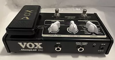 Vox StompLab IIG Electric Guitar Pedal Effects Processor W/Adapter - PreOwned • $86.99