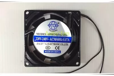 5pcs New For JIA FENG JF8025HA2HSL 220V Fan 8CM Double Ball/oil 8025 Fan • $76.81