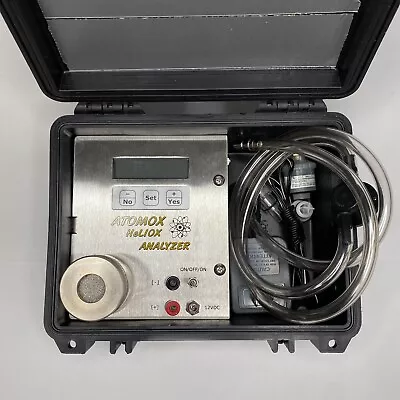 Atomox Inc. V5.2 Helium Gas Analyzer W/Accessories - Turns On - UNTESTED • $399.99