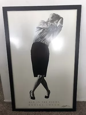 $3000 • Buy Robert Longo 1991 HAND SIGNED Men In Cities Hand Signed Print Collection 90s