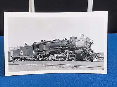 Soo Line Railroad Steam Locomotive #1013 Vintage Photo • $6