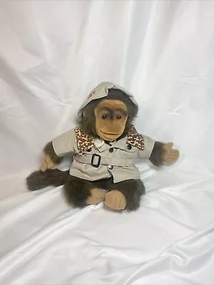 Vintage Hosung 1992 Monkey Hand Puppet Toy Chimp Chimpanzee Plush • $20.61