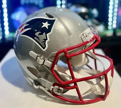 $175 • Buy New England Patriots Autographed NFL Helmet Authentic Riddell Speed Beckett