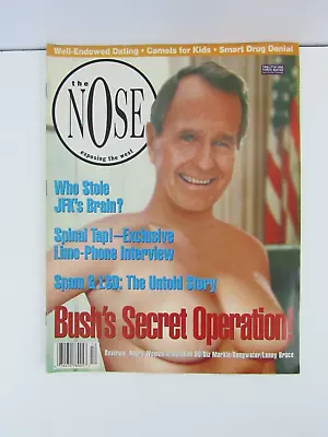 The Nose Magazine Issue #12 Bush's Secret Operation 1992 (Pg48D) • $20