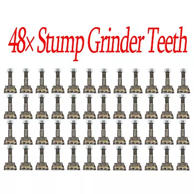48 Pcs Stump Grinder Teeth Alternative • $354.99