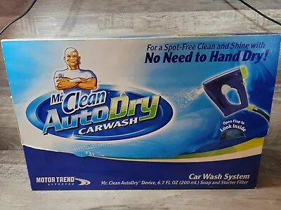Auto Dry Car Wash System Mr. Clean Starter Kit New Old Stock • $30