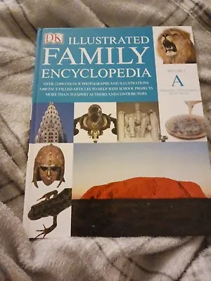 Dorling Kindersley Illustrated Family Encyclopedia Volume 1 A Hardback • £1.99