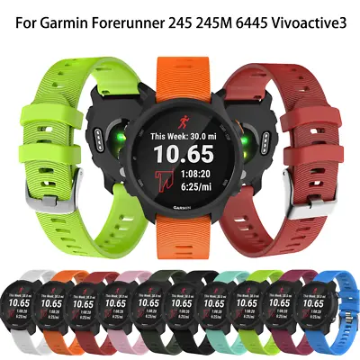 20 Silicone Strap For Garmin Fenix 5S 6S 7S Venu Sq 245 645 158 Wrist Watch Band • $3.07