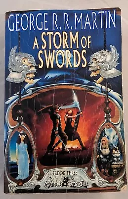 Storm Of Swords By George R R Martin 2000 UK Voyager/HarperCollins Edition • $16.03