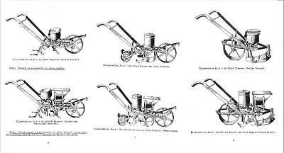 IH P&O McCormick-Deering 1 Row Horse Drawn Planter Manual Duplex Hopper 6 Models • $20