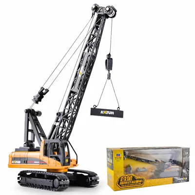 1:50 Crawler Crane Construction Equipment Model Diecast Engineering Vehicle Toy • $38.19