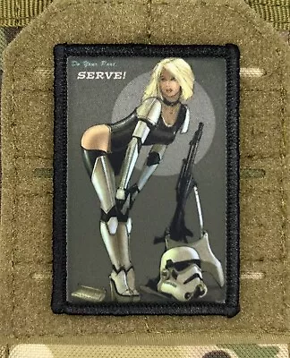 Star Wars Imperial Pinup Girl Morale Patch / Military ARMY Tactical 111 • $8.99