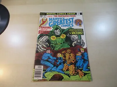 Marvel's Greatest Comics #68 Bronze Age High Grade Sweet Dr Doom Battle Cover • $15