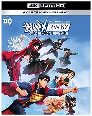 Justice League X RWBY Super Heroes & Huntsmen Part1 / 4K UHD & Blu-ray Set • $158.79