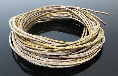 141# Amazing 00'S Western Electric Cloth 18GA Wire 3.5M 4pc For 300B Amplifier • $140.06