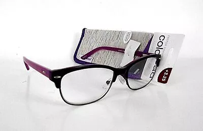 *DISCOUNTED Foster Grant Cleo Purple Women's Reading Glasses ~Pick Strength NEW! • $8.09