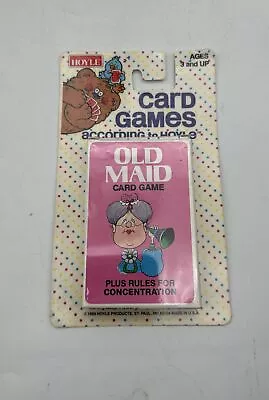 Vintage Old Maid Card Game According To Hoyle 1989 - New • $25