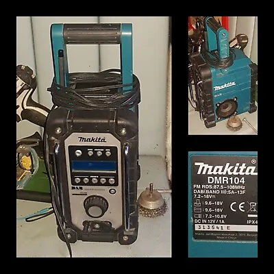 Makita Site Radio BATTERY OR MAINS Not Bluetooth Version • £45