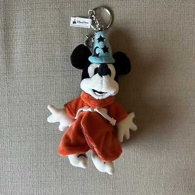 WDI Disney Destination D23 Expo MOG Sorcerer Mickey Mouse Plush Keychain New • $34.99