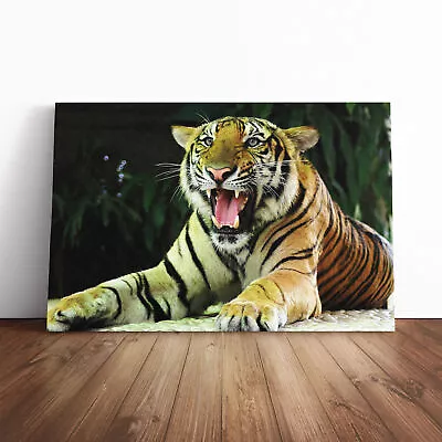 Tiger (4) Canvas Wall Art Print Framed Picture Home Decor Living Room Bedroom • $37.24