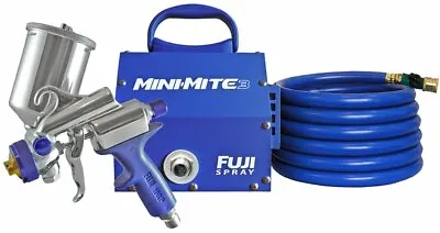 Fuji 2803-GXPC Mini-Mite 3 Platinum HVLP Spray System + Gravity Gun • $965