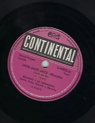 Machito Canta Patsy Garret - Jack-jack-jack / Un Amor Vendra - 78 Rpm • $32.49