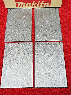 4xGenuine Makita Belt Sander Carbon Graphite Plate Pad For Models 9403 MT190 MT9 • £14.86