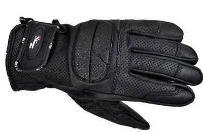 MENS Protective Vented Spring Soft Gloves MOTORBIKE MOTORCYCLE Leather Anti Slip • £7.99