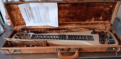 Vintage 1950s Fender Lap Steel Guitar With Case And Accessories  • $2295