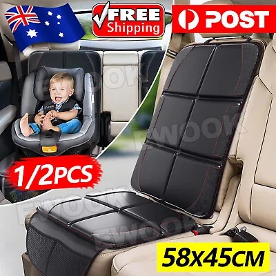 Large Car Baby Seat Protector Cover Cushion Anti-Slip Waterproof Safety HOT • $15.85