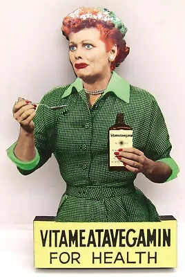 I Love Lucy VITAMEATAVEGAMIN Scene Refrigerator Magnet 42 MIL Thick 6  X 4 . • $15