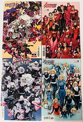 Russell Dauterman Costumes Variant Lot Of 4 Marvel Comics Avengers S.W.O.R.D. F4 • $38.88