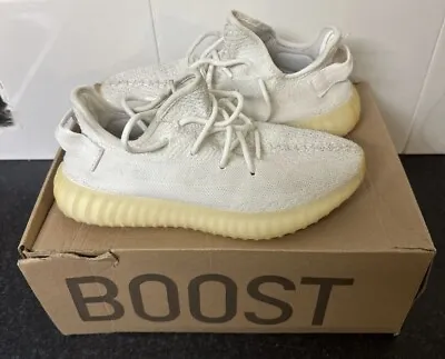 Adidas Yeezy Boost 350 V2  UK 6.5 Cream White / Triple White Great Condition • £69.99