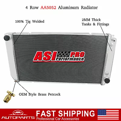 4 Rows Radiator For 94-02 CHEVY GMC C1500 C2500 K1500 K2500 6.5L V8 TURBO DIESEL • $249.94