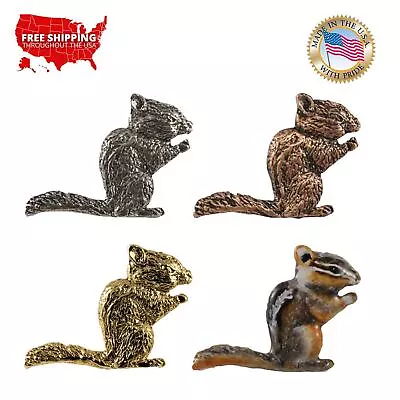 Creative Pewter Designs Cliff Chipmunk Lapel Pin Or Magnet M183 • $15.99