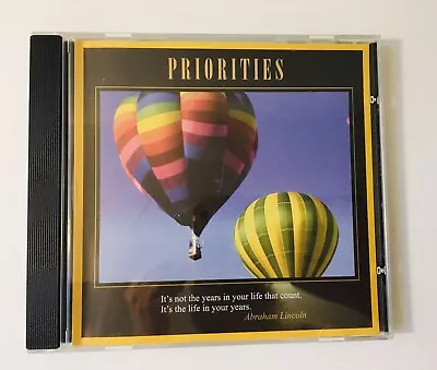 Priorities - Motivational Music To Promote And Inspire Your Success (cd 1999) • $5.40