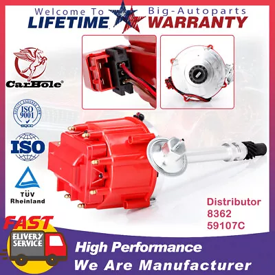 $67.82 • Buy HEI Distributor Ignition 9000RPM 8362 For Chevy GMC 350 454 SBC BBC Coil Module
